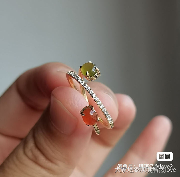 退了耳饰，入了戒指_金翡翠