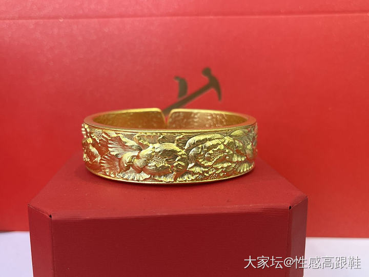 今天刚在本地打的镯子_金