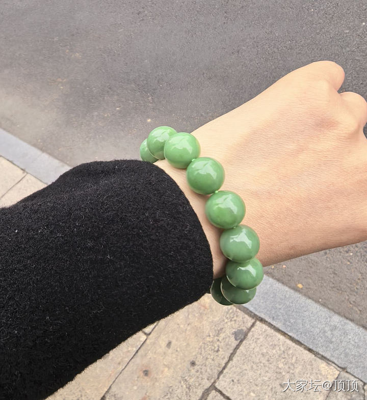 色诱_珠串和田玉