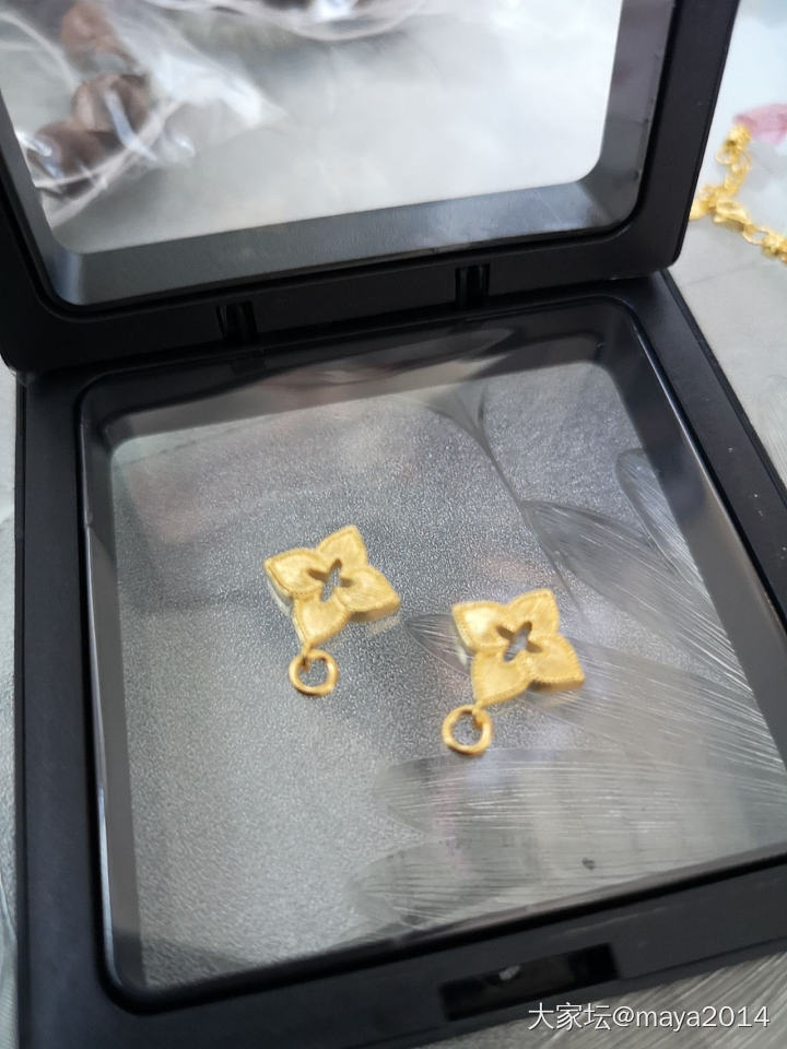 上周买的金一起到了！_金