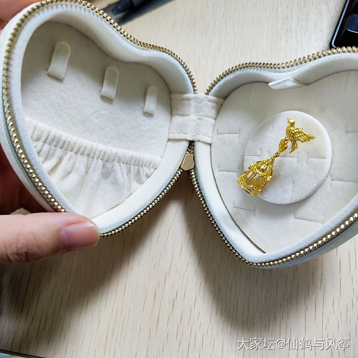 福来岛自由之鸟耳钉_金