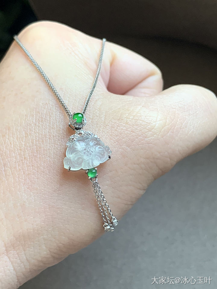 25/4/2，精致可爱小镶嵌、木那雪花棉平安扣～_翡翠