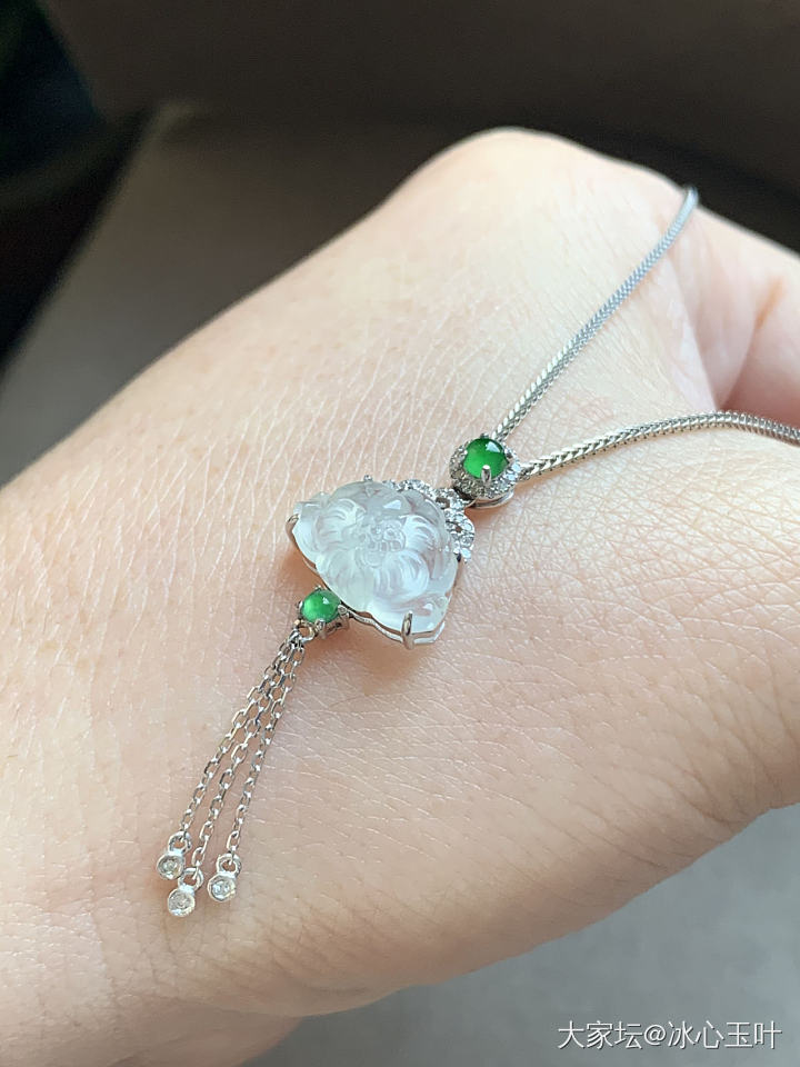 25/4/2，精致可爱小镶嵌、木那雪花棉平安扣～_翡翠