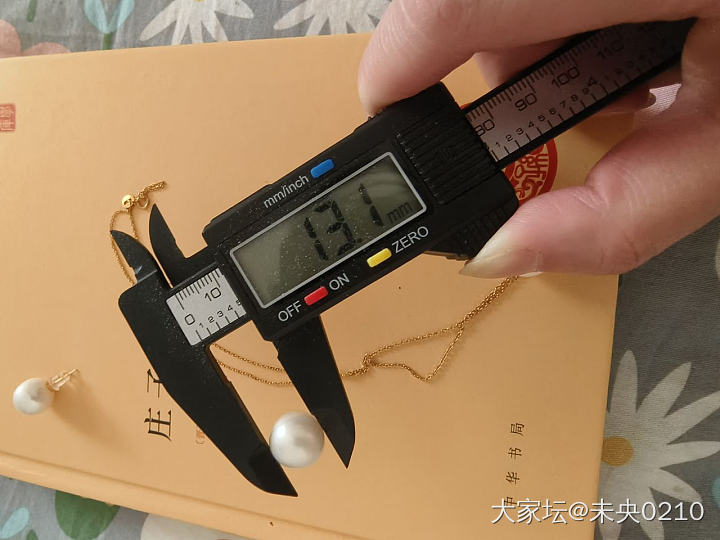 晒一晒今天出门的珍珠套装～_有机宝石
