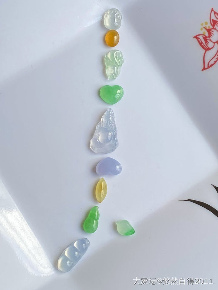 我的翡翠小可爱起货了_翡翠