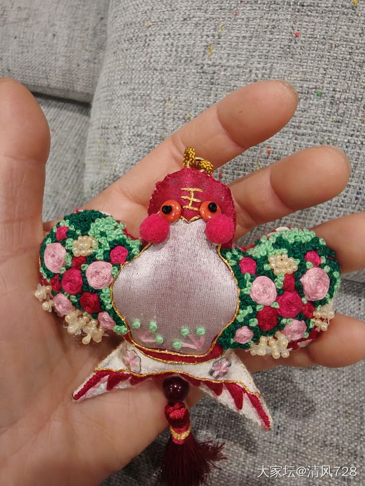 属于春天的发簪挂件 已就位😄_手工diy