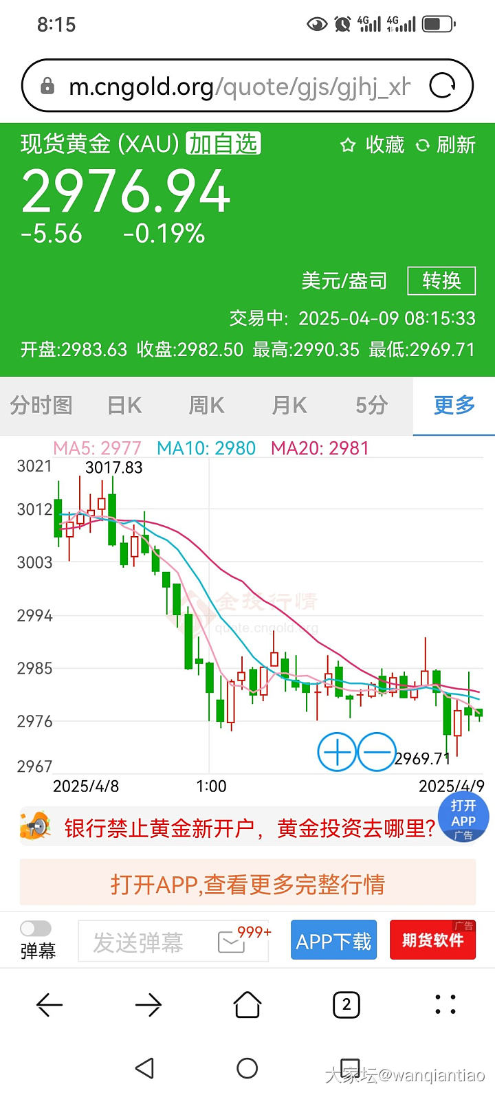 小学生举手。白天美国人睡觉不买金。跌。晚上美国人买金。涨？_贵金属金