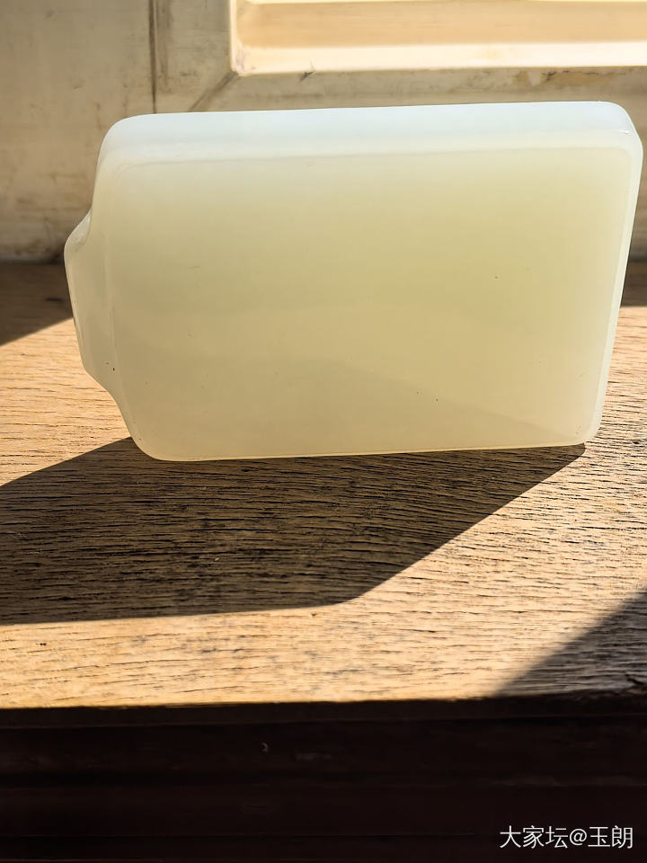 小白出山_收藏玉石和田玉