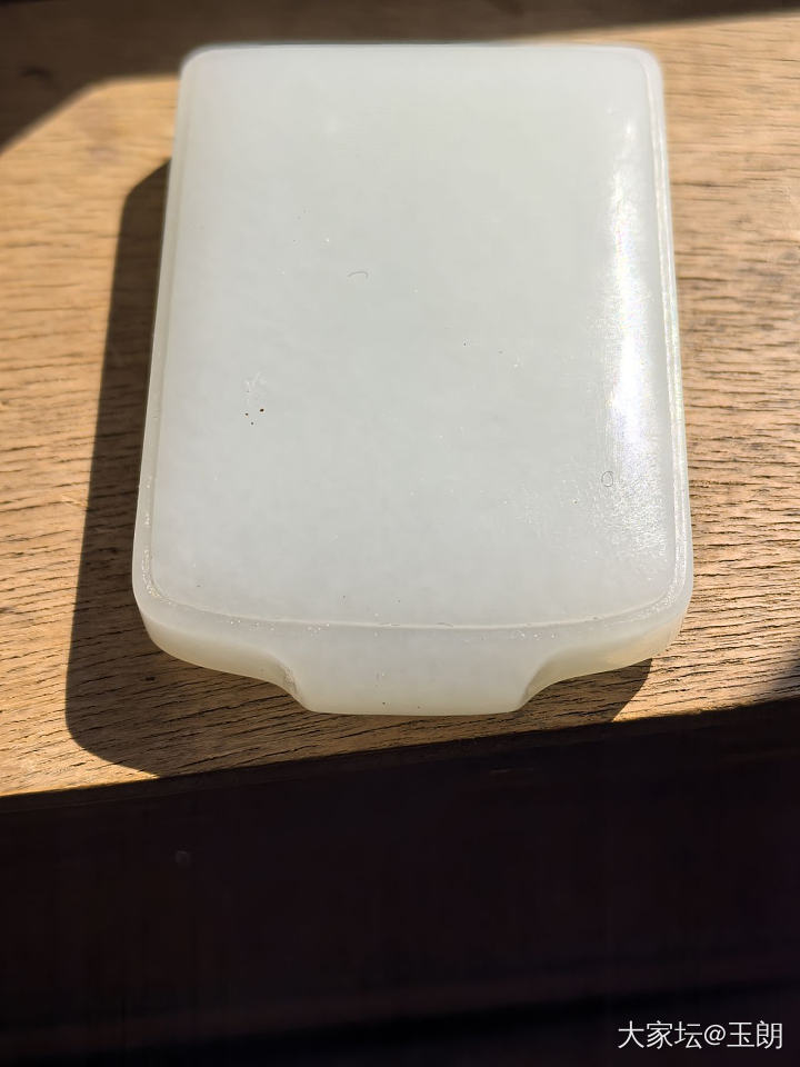 小白出山_收藏玉石和田玉
