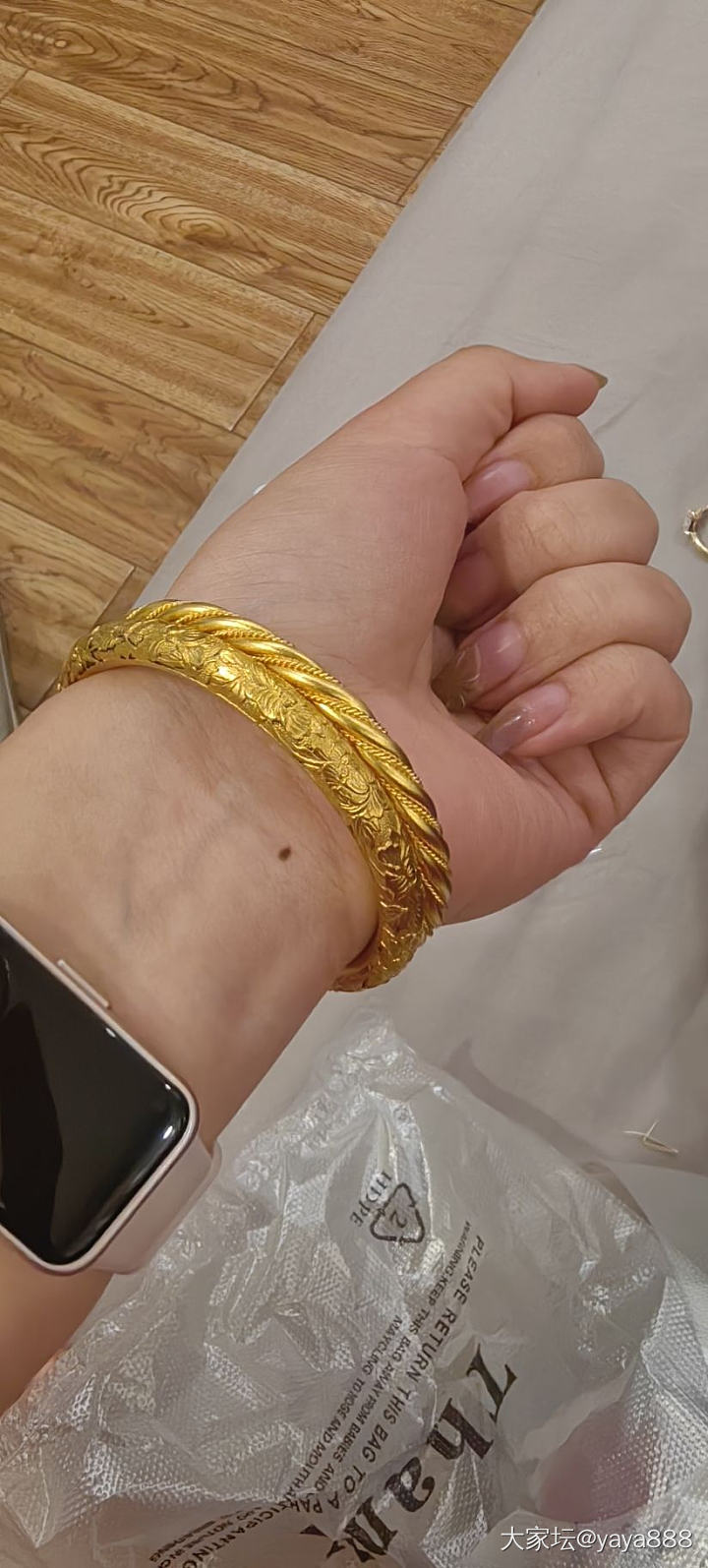 圆满了_手镯金