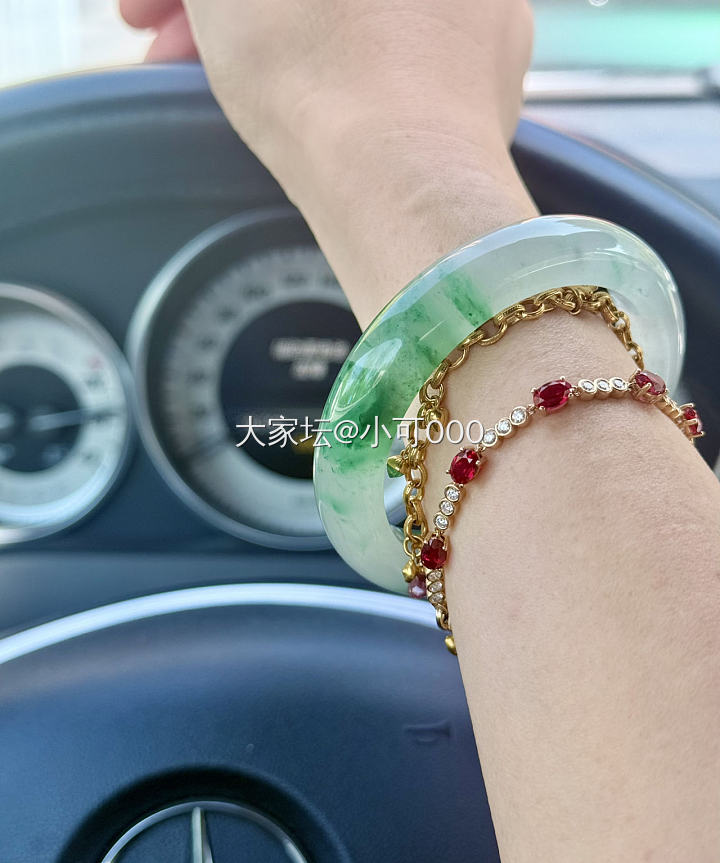 车内果然有仙图_翡翠