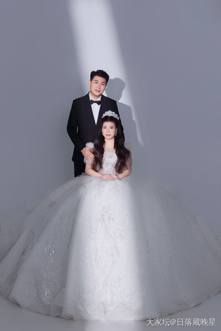 我的婚纱照出来啦_婚嫁