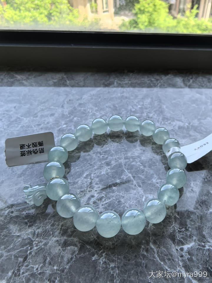 请大家帮忙看看这条手链留不留？_翡翠