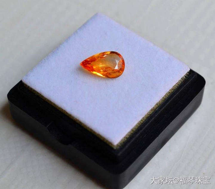 【现价再打8折特惠】斯里兰卡纯天然水滴型1.04克拉蓝宝石_蓝宝石