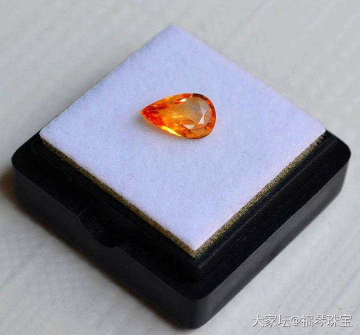 【现价再打8折特惠】斯里兰卡纯天然水滴型1.04克拉蓝宝石_蓝宝石