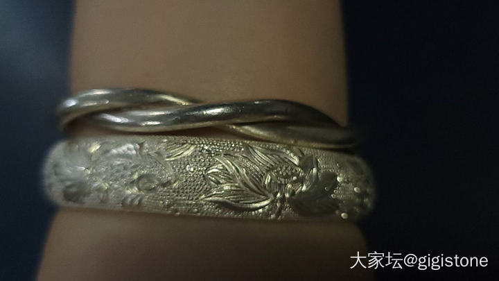 想看大家的银镯子_手镯银
