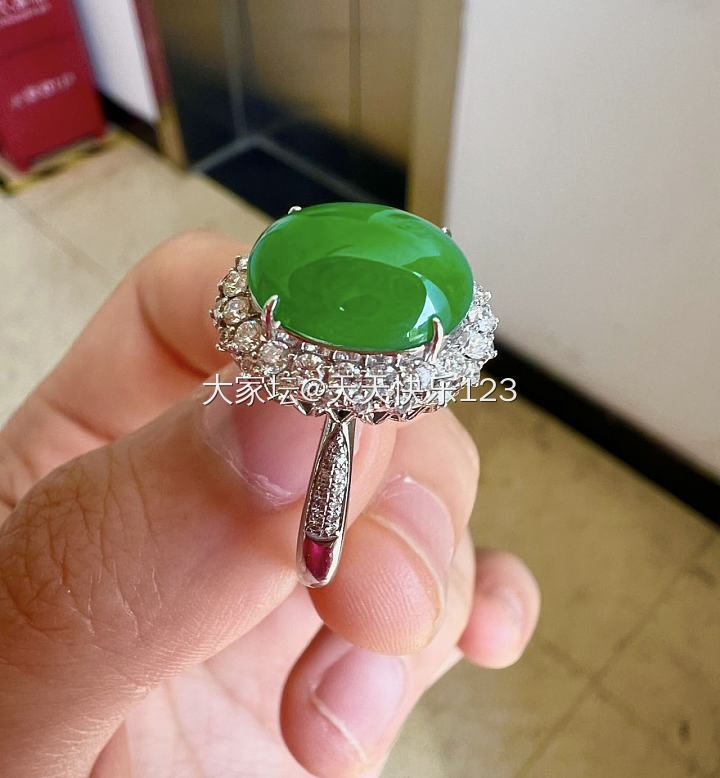 出这条足金翡翠手链_金