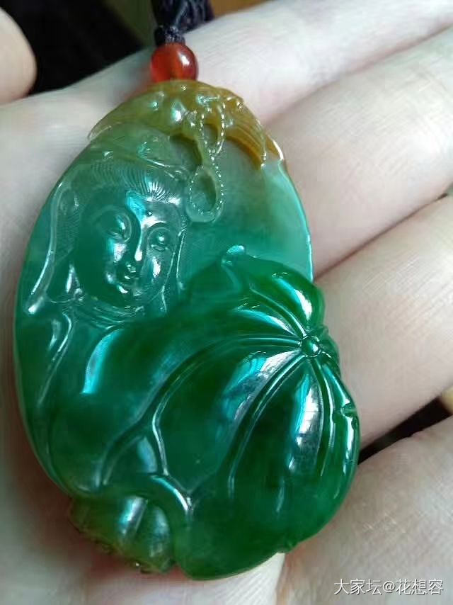 原来我这些年爱的都是黄加绿_挂件翡翠