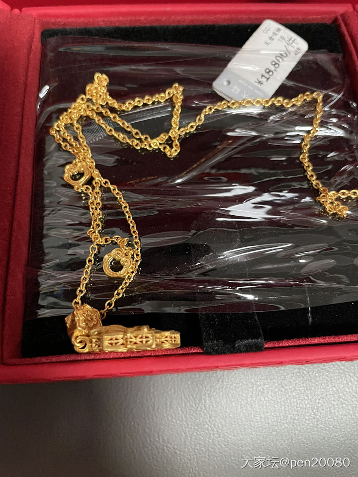 周大福喜鹊套链_金