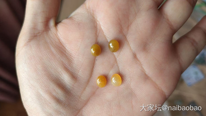 天然缅甸A货翡翠平安扣蛋面_翡翠