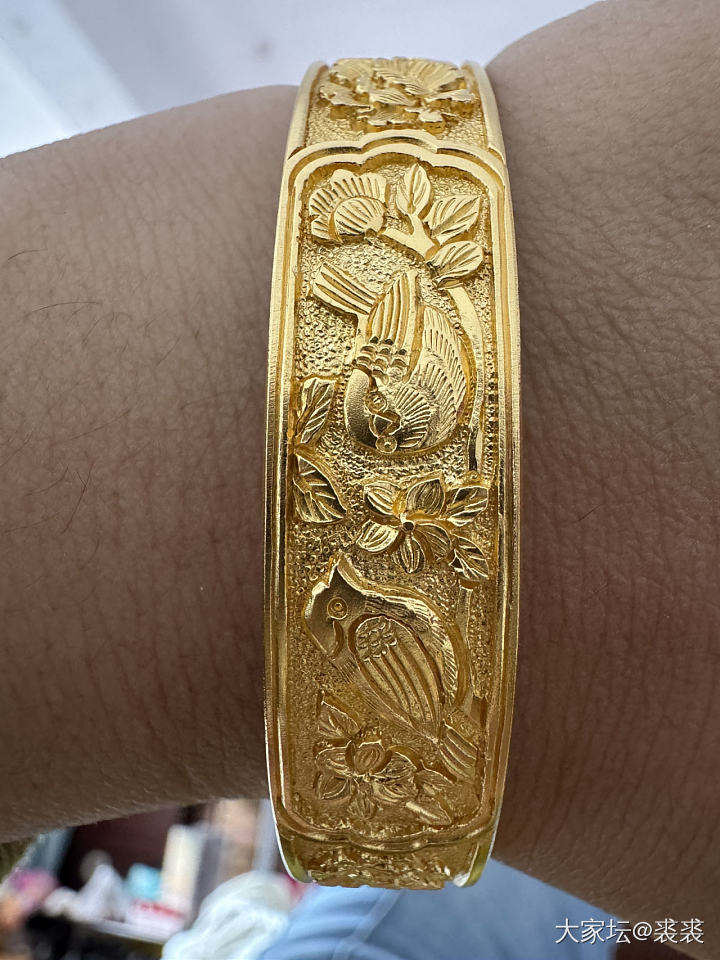 秀一下种草许久成峰家的马蹄镯子_金