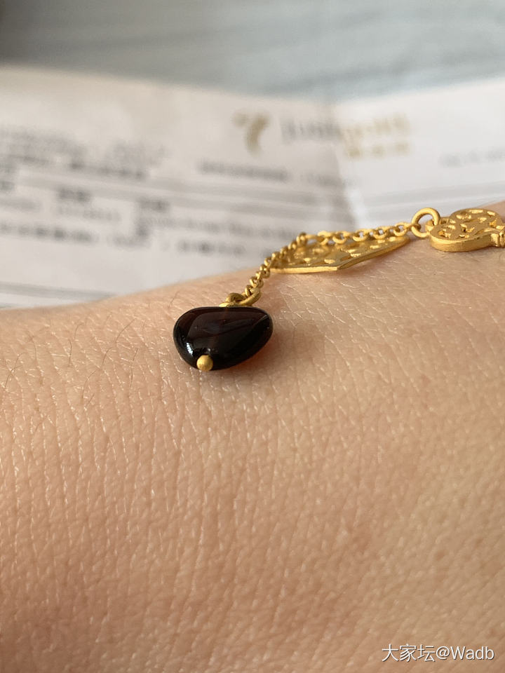 Justgold镇金店瑕疵吊坠_金