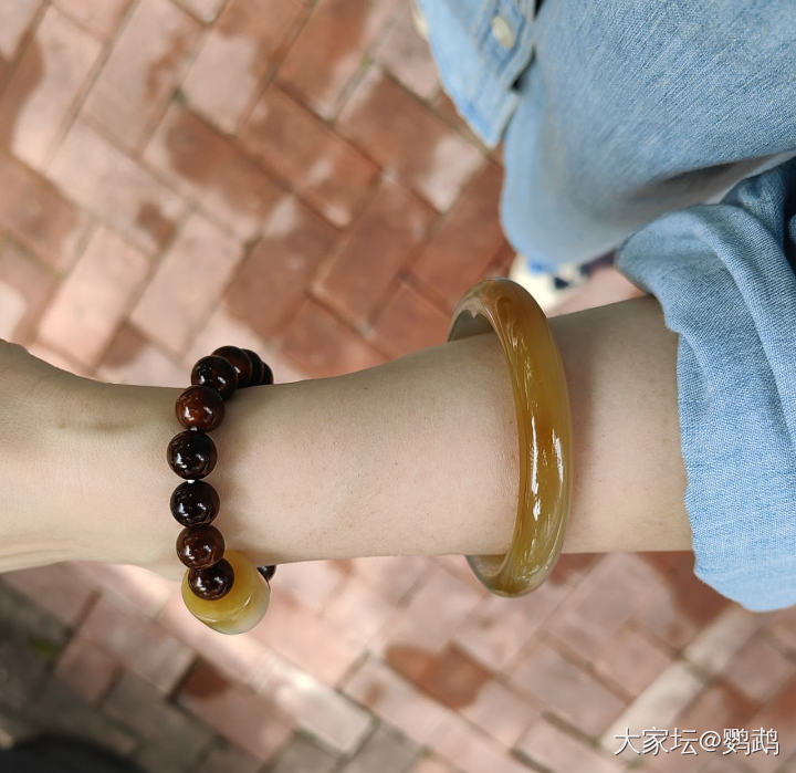 五一节 撸个镯子_和田玉
