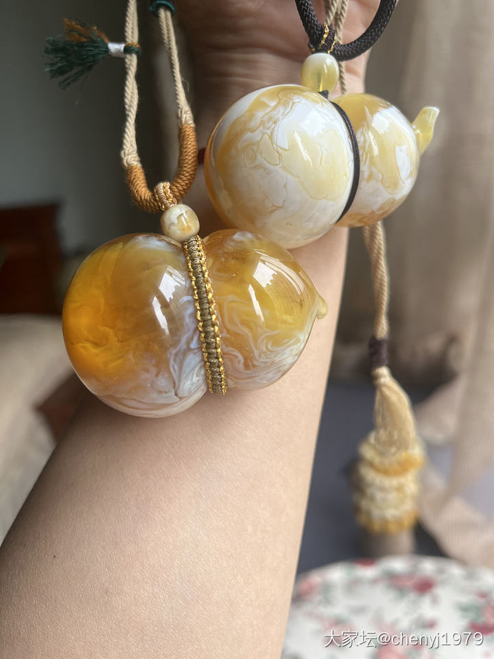 胖福禄兄弟_琥珀蜜蜡