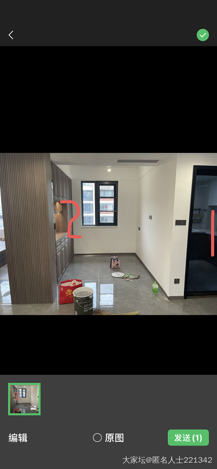 刘亦菲们帮我看看冰箱放哪里合适？_家居