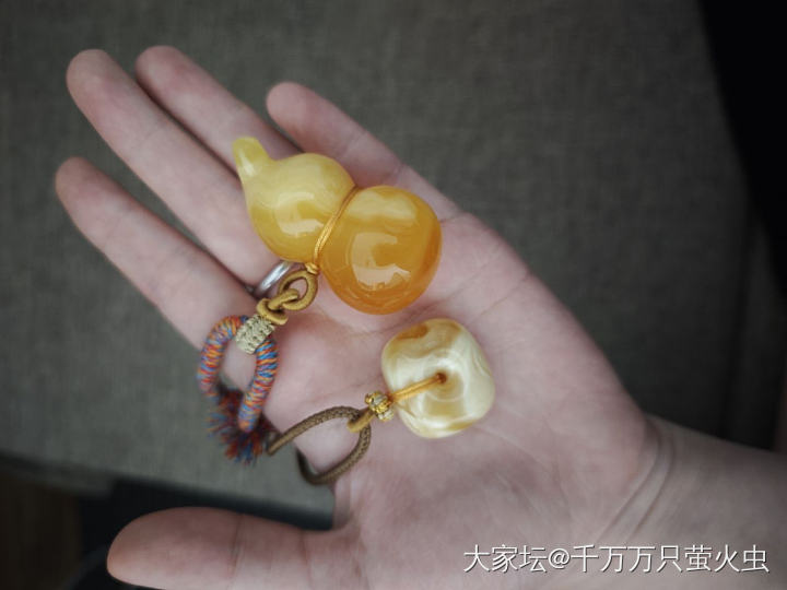 胖福禄兄弟_琥珀蜜蜡