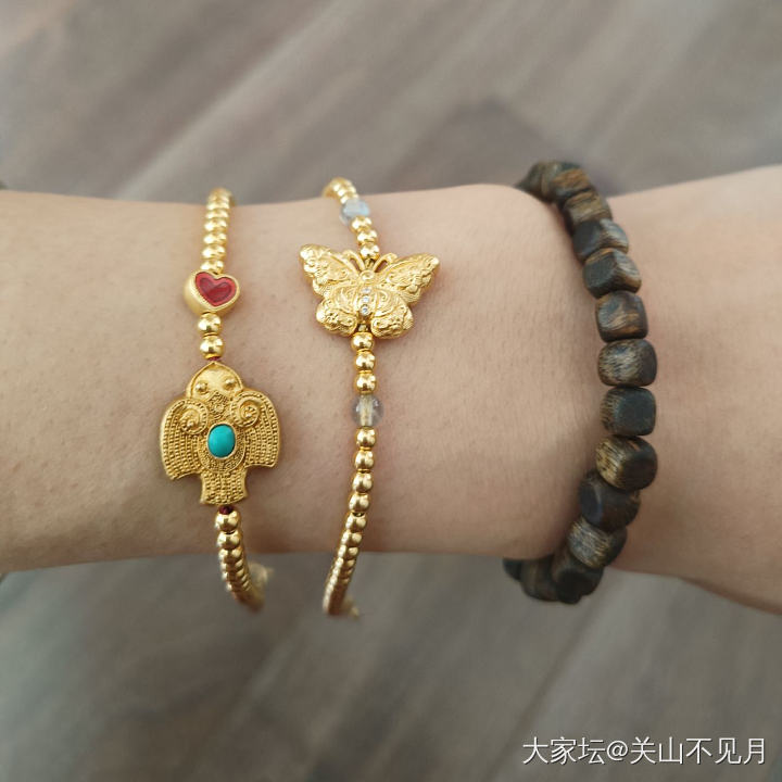 薅金珠离三圈目标只剩一圈了_手链金