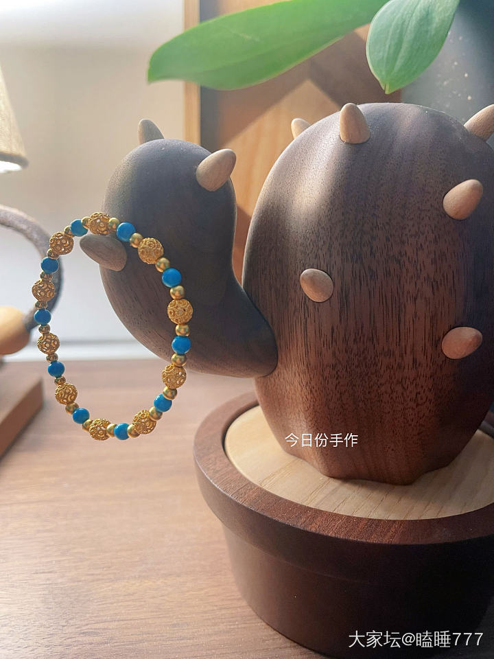 薅的金珠开始穿串儿_金
