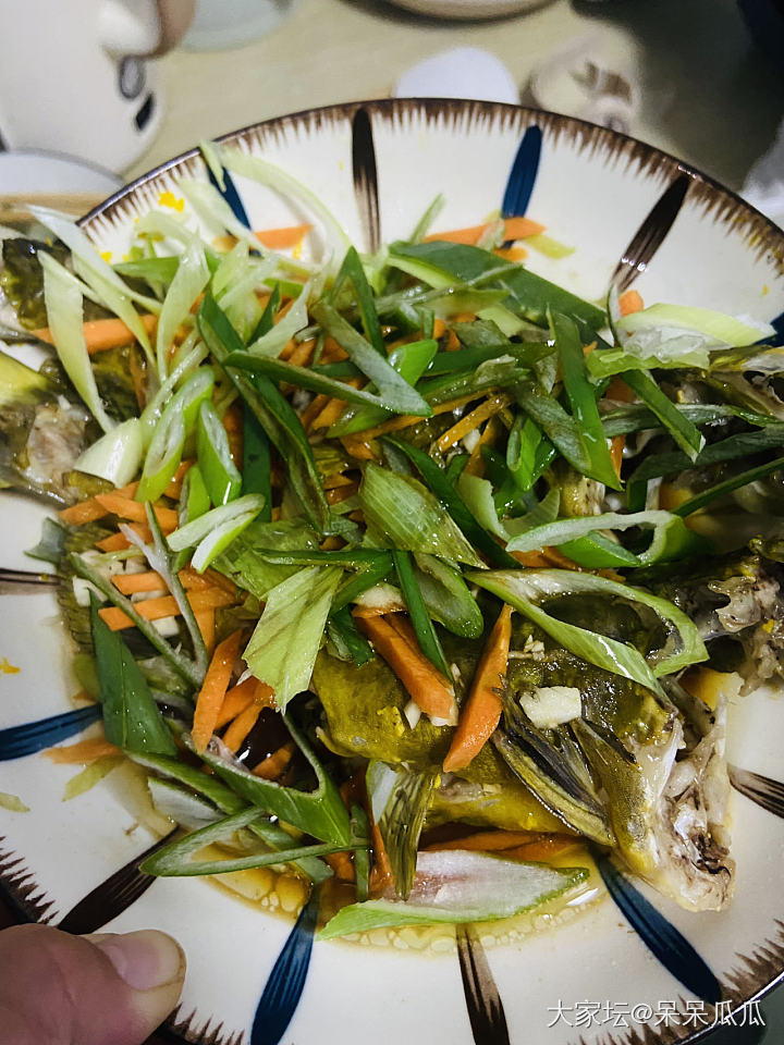 第一次蒸鱼感觉还不错_美食