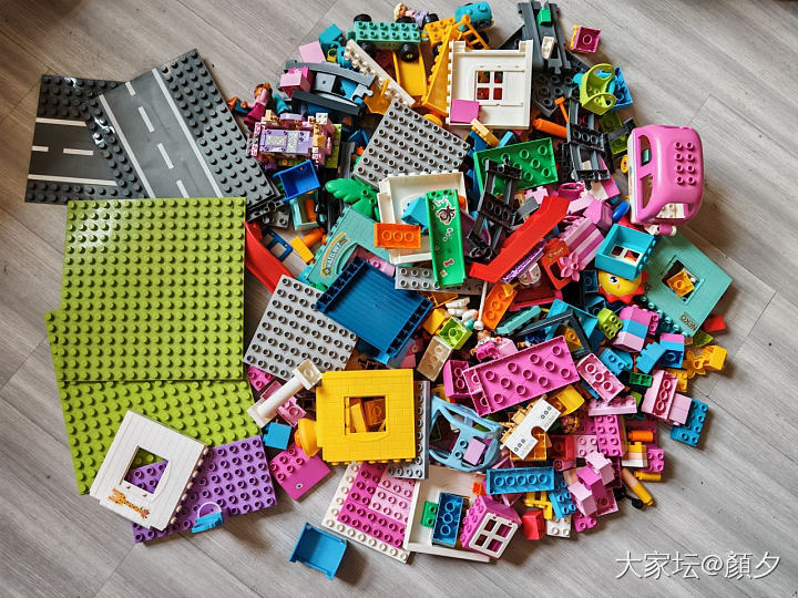 儿童闲置积木，孩子大了闲置出很大一堆_品味