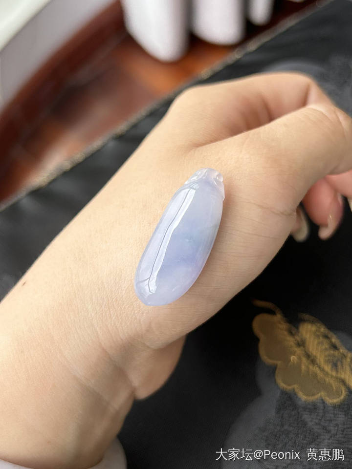 再降！大亏出！超性价比！冰胶浓紫莫奈花园翡翠福瓜_翡翠
