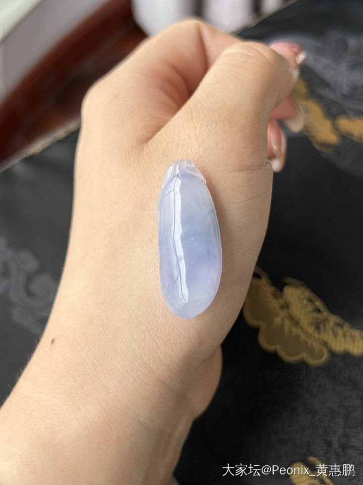 再降！大亏出！超性价比！冰胶浓紫莫奈花园翡翠福瓜_翡翠