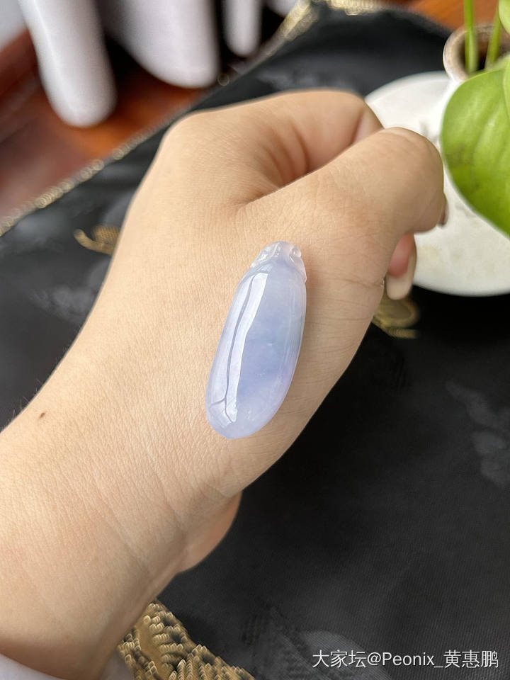 再降！大亏出！超性价比！冰胶浓紫莫奈花园翡翠福瓜_翡翠
