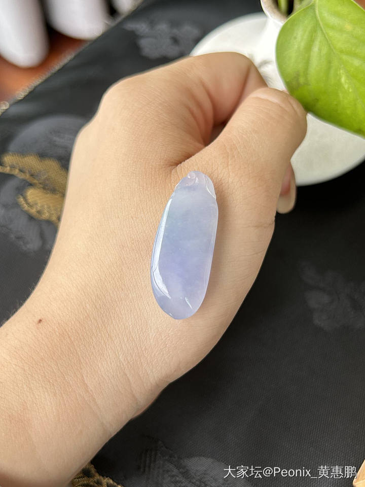 再降！大亏出！超性价比！冰胶浓紫莫奈花园翡翠福瓜_翡翠