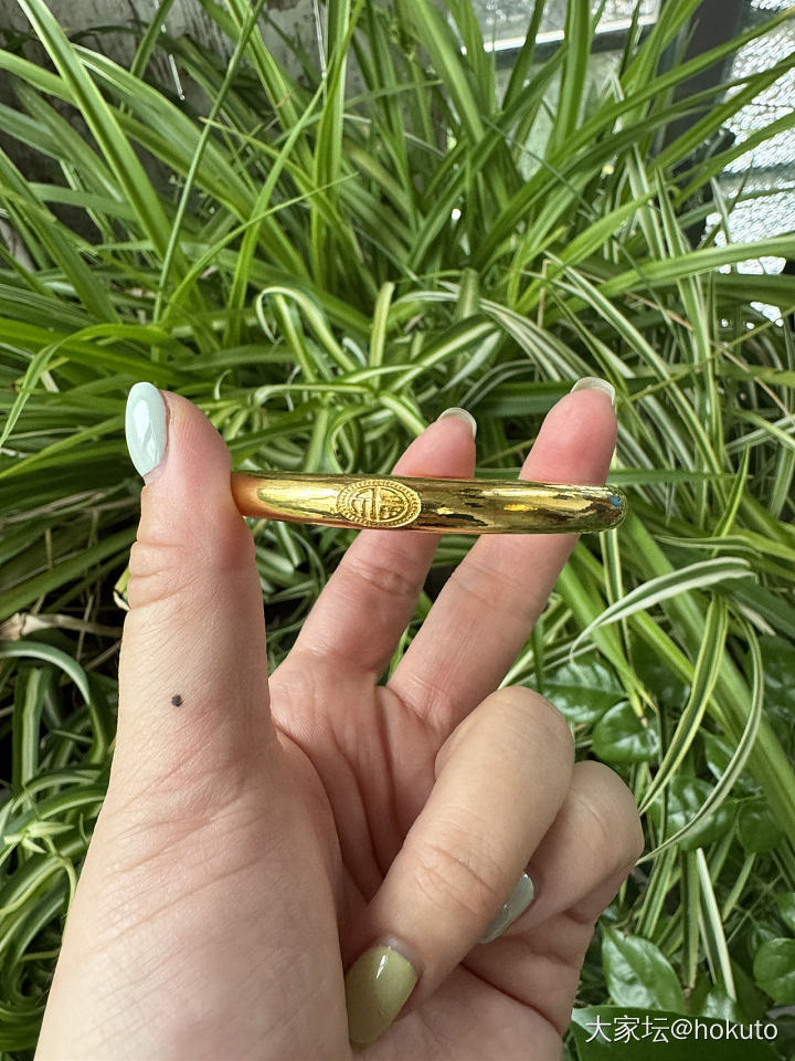 我的百克大镯子到手啦_金
