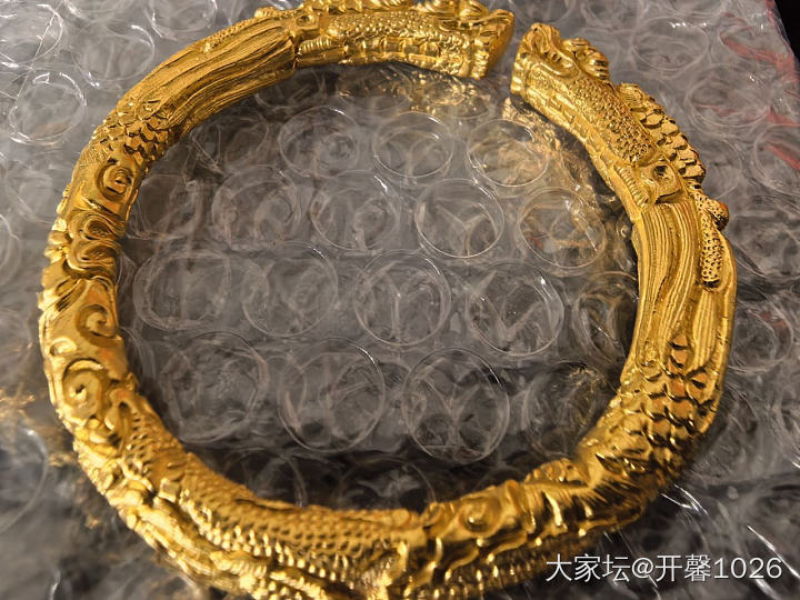 出售小珍龙镯老卢打金三角纳福戒指周生生老庙黄金首饰_金