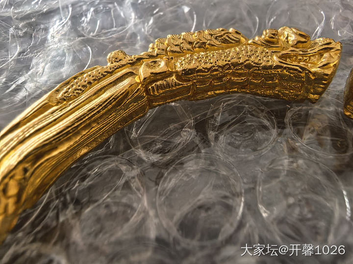 出售小珍龙镯老卢打金三角纳福戒指周生生老庙黄金首饰_金