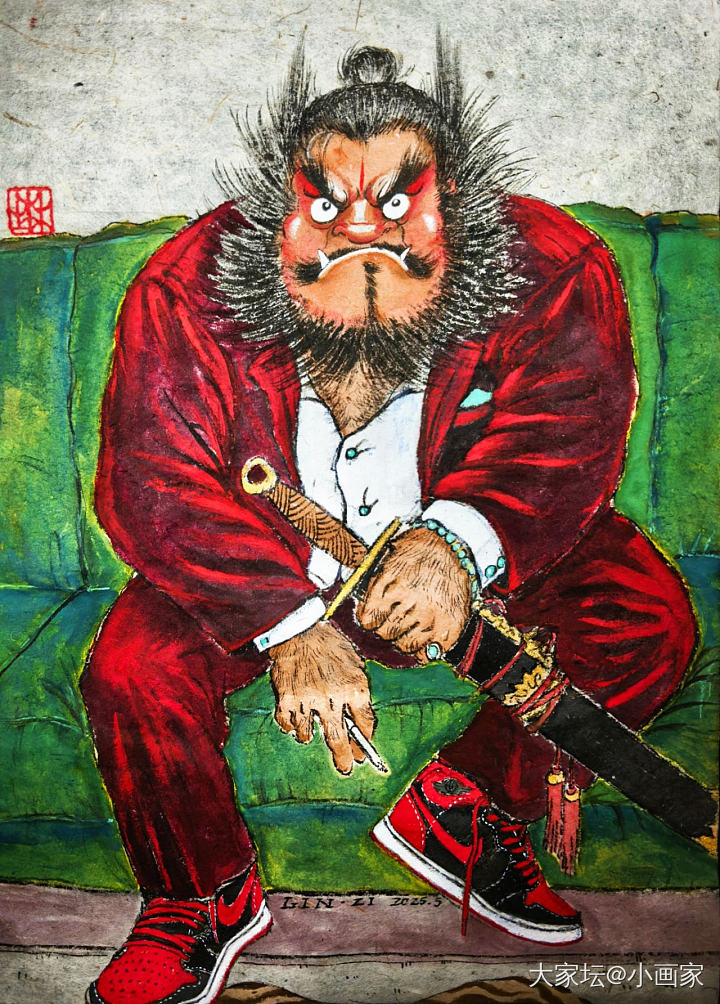五月第一幅_闲聊