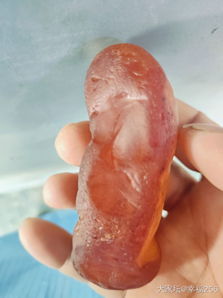 有请友友们鉴定一下这个是玛瑙石头吗？
                     ..._玉髓玛瑙