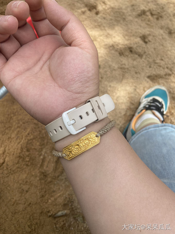 首饰还是要戴的！关键时刻_编绳金