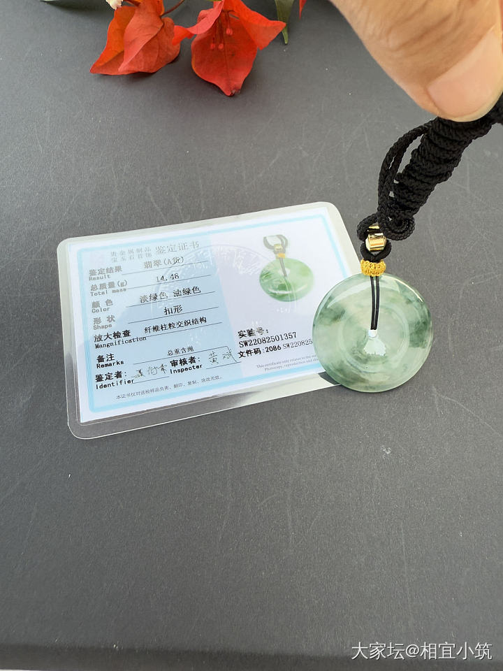 请帮看看这个扣子怎样，价值几何？_翡翠