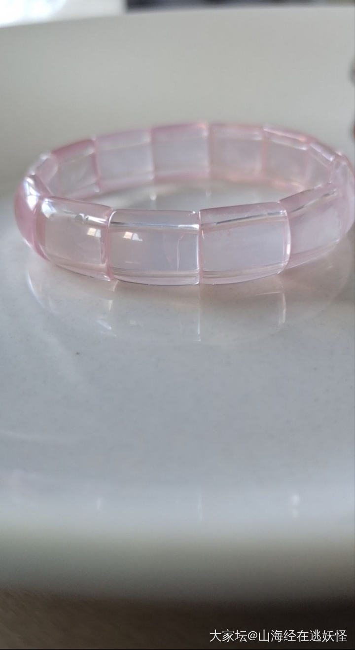 草莓晶手串粉晶手牌紫水晶小龙女碧玺戒面裸石_彩色宝石