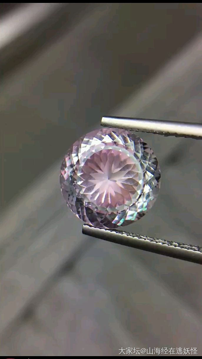草莓晶手串粉晶手牌紫水晶小龙女碧玺戒面裸石_彩色宝石
