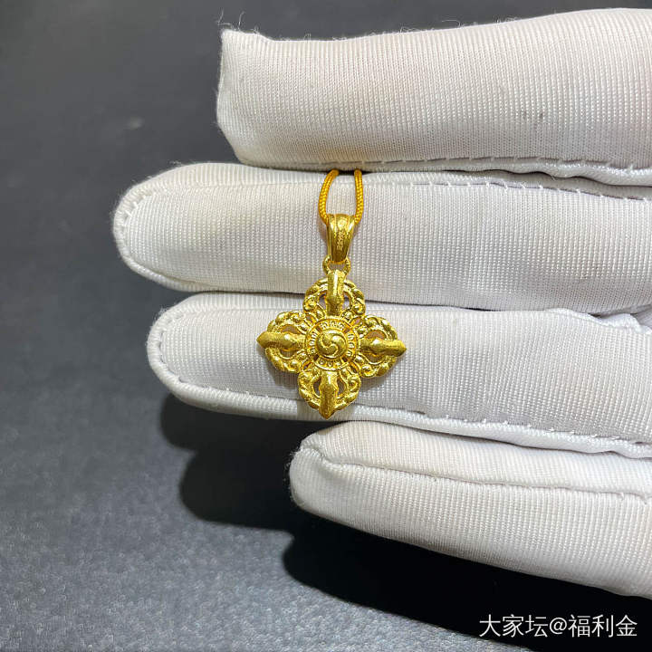 莫桑石尖十字金刚杵小吊坠 拼团20250507期（5月8日下午三点截团）_金