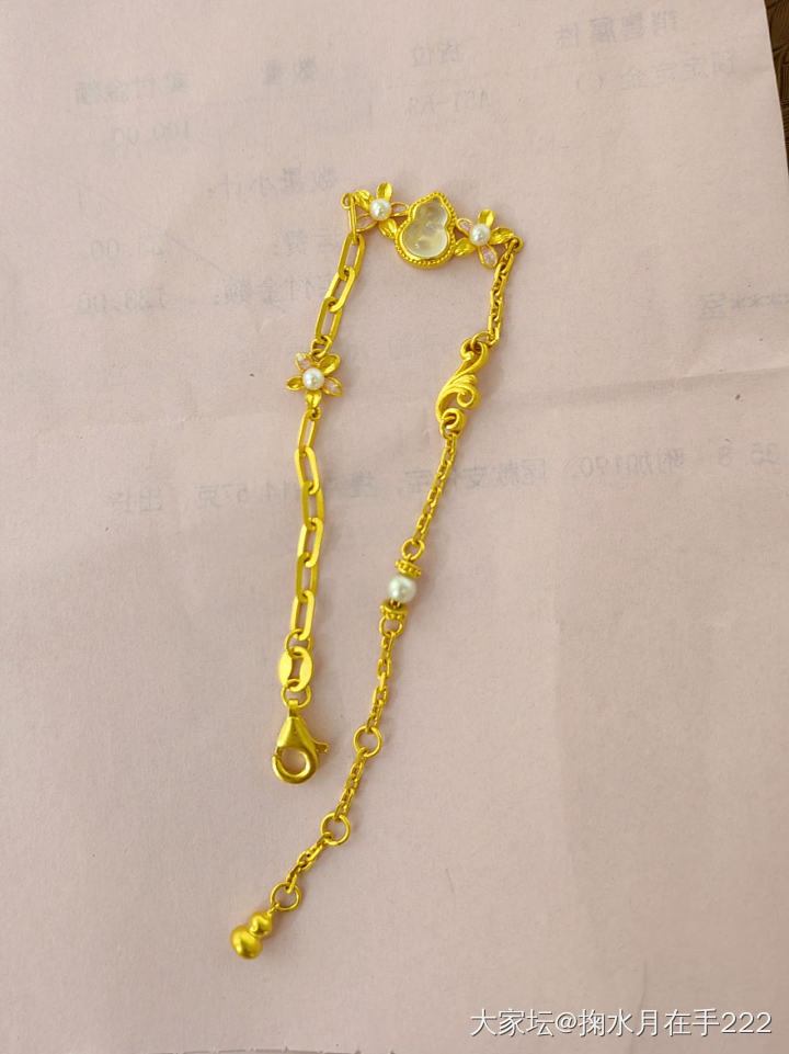 校长家订购的小春花葫芦手链到了_金