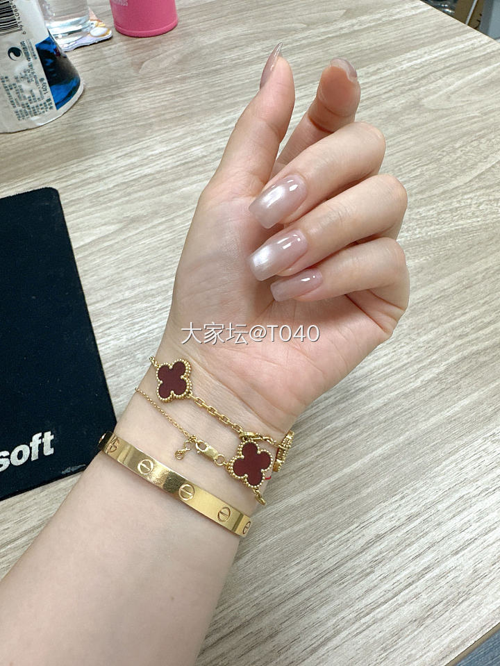 周末来了，快乐一下，晒出你们的左手_手饰翡翠